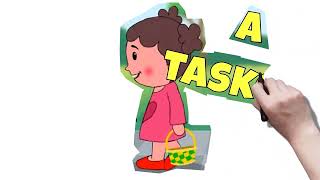 A-Tisket A-Tasket - Illustrated Video - Kids Song