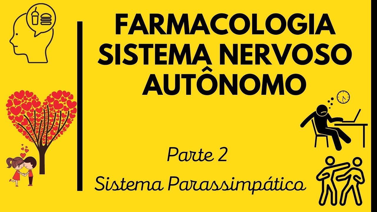 FARMACOLOGIA SISTEMA NERVOSO AUTÔNOMO   PARASSIMPÁTICO 01 2020