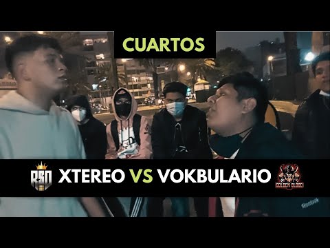 XTEREO (Rapsodia) vs VOKBULARIO (Golden B.) - Cuartos | Cruce de colectivos