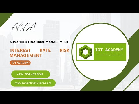 (ACCA) AFM Lesson 5 - Interest Rate Risk Management