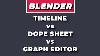 Download the video "Difference between Timeline, Dope Sheet and Graph Editor in Blender | Blender 4.1 Tutorial"