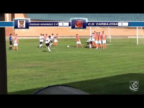 J-4 CIUDAD RODRIGO C.F. 3-2 C.D. CARBAJOSA (RESUMEN)