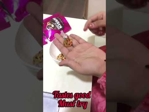 Trying hershey's kisses 😍😋 now at 50/- 🤩#shorts  #asmr #chocolate #review