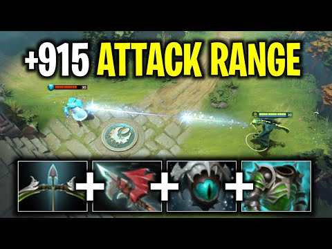 INSANE RIGHT CLICK +915 ATTACK SPEED VIPER SKADI BUILD | DOTA 2