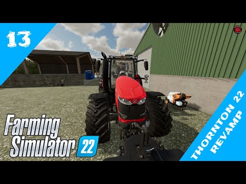 #FS22 ❖ Thornton 22 Revamp ❖ #EP13 ❖ Seed wheat field 9 fertilizer field 8 + 9 and rollers field 9 ❖