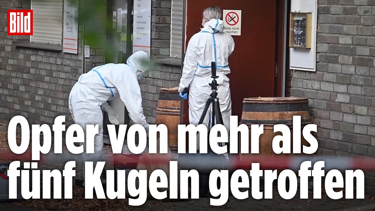 MORD IN MARL: Tödliche Schüsse in einer Teestube – Täter auf der Flucht!
