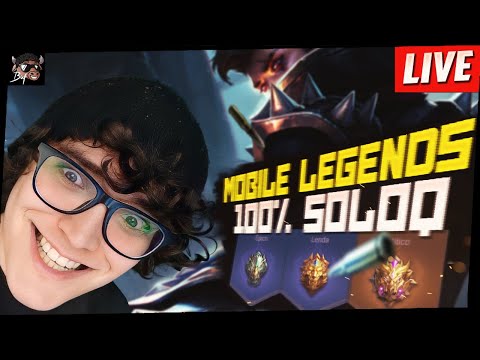 🔥MOBILE LEGENDS🔥INICIANDO NA SOLOQ + TESTE JOGANDO A 120 FPS