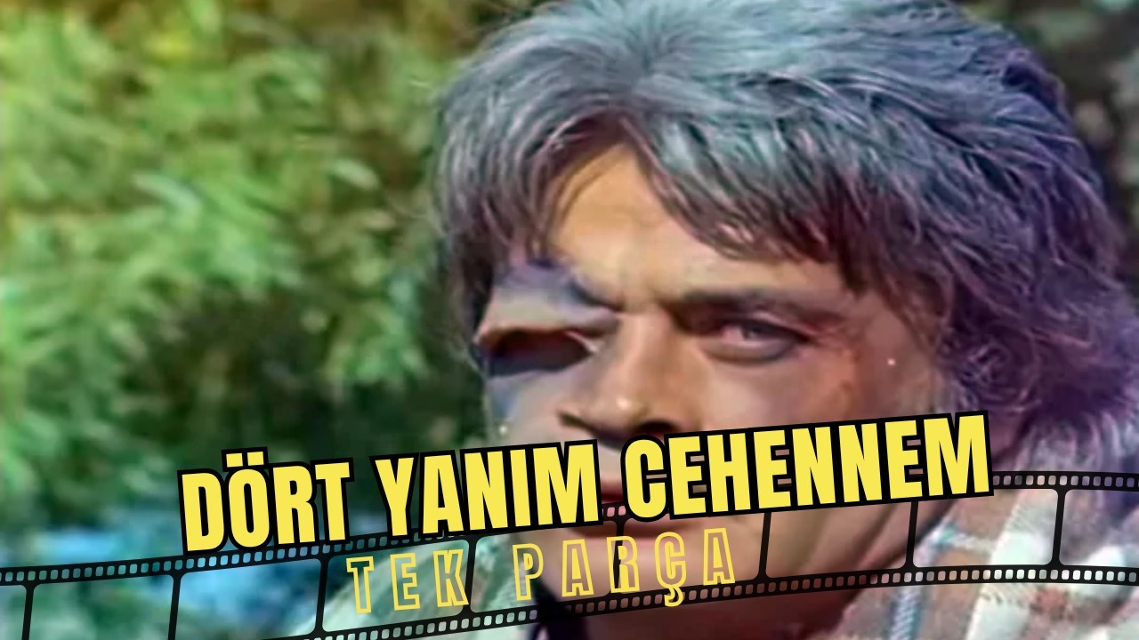 Dört Yanım Cehennem | Cüneyt Arkın Eski Türk Filmi