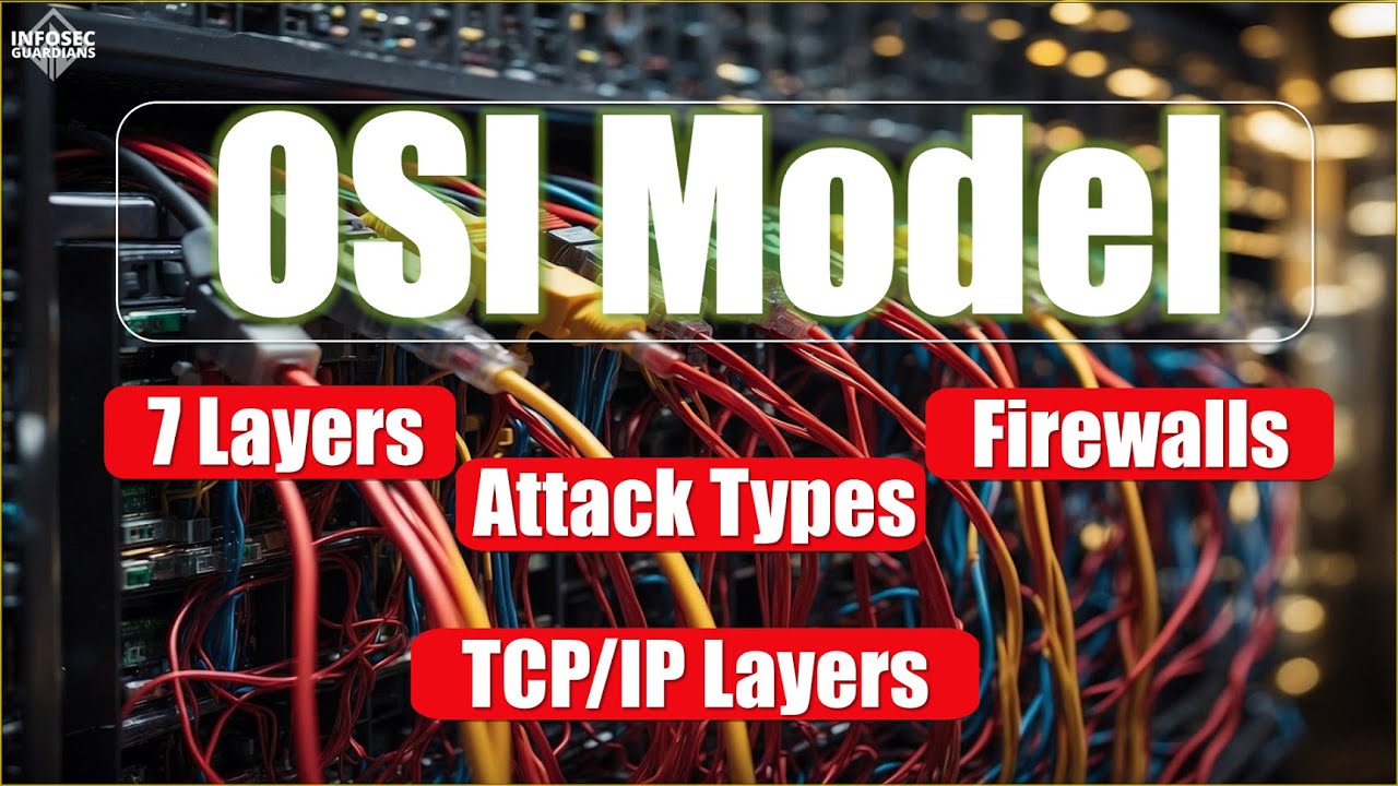 🌐 OSI Model Explained: 7 Layers, Attack Types, Firewalls & TCP/IP Layers