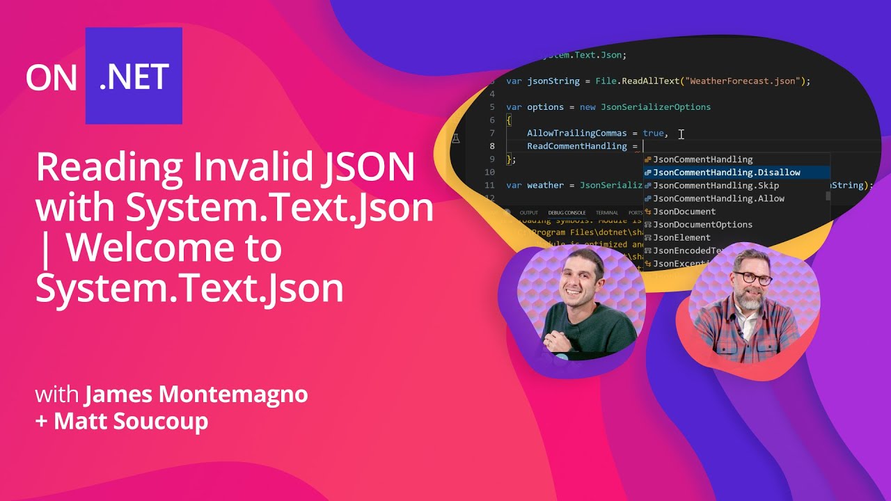 Reading Invalid JSON with System.Text.Json