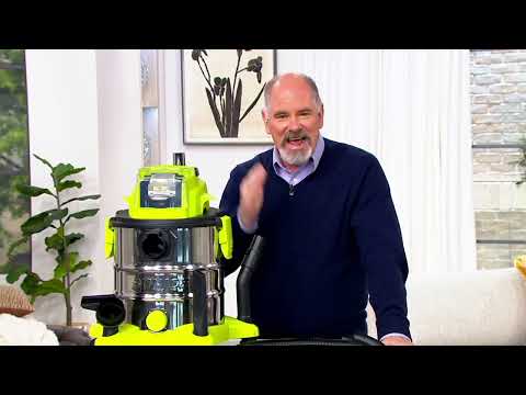 Sun Joe 24V Cordless Wet and Dry Vacuum (Tool Only) on QVC
