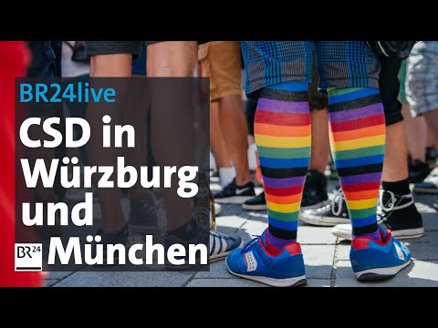 Christopher Street Day in München und Würzburg | BR24live