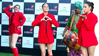 Isha Malviya Arrive At Laughter Chef S3 Sets