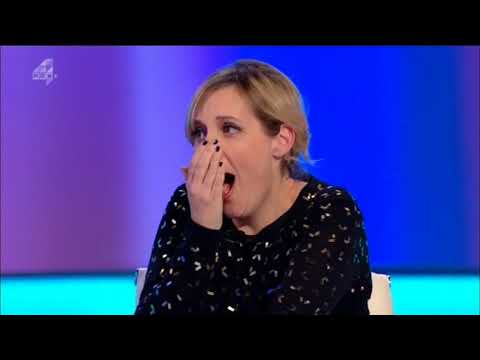 mel giedroyc burps on 8 out of 10 cats