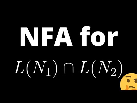 Product Construction for NFAs!?
