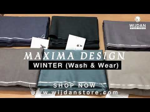 WINTER COLLECTION | MAXIMA Wash & Wear. (Made in Pakistan Woollen Article)