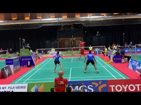 Ben Lane & Jessica Pugh VS Danny Bawa Chrisnanta & Tan Wei Han | Game 1 | Badminton Video 2019
