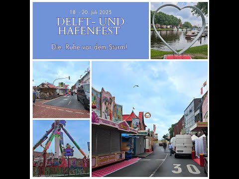 Eröffnung Delftfest Emden 2025 – Offizieller Startschuss am Rathausplatz