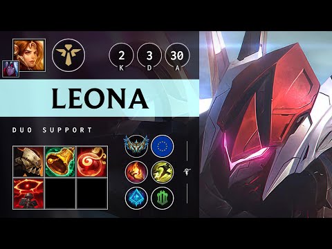 Leona Support vs Lulu - EUW Challenger Patch 25.15