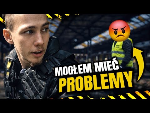 Ucieczka przed ochroną z ZNTK URBEX  Złomiarze i Mroczne Historie