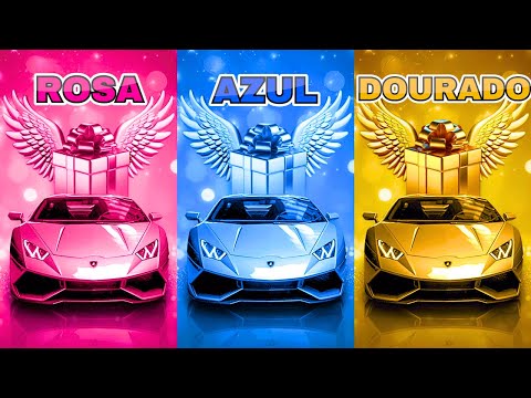 Escolha o Seu Presente! 🎁 Rosa, Azul ou Dourado 🎀💙⭐️ Você tem sorte? 😱 Quiz Tap