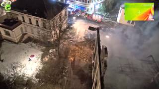 preview picture of video 'Brand Möbelhaus Helmstedt Februar 2015'