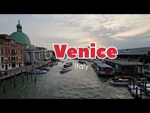 Dia 10: Veneza, Itália Feriado 4K