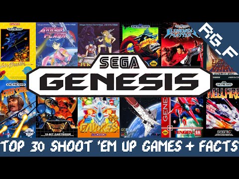 Top 30 Best Sega Genesis/Mega Drive Shoot 'Em Up Games + FACTS