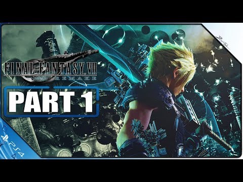 FINAL FANTASY 7 REMAKE PS4 Gameplay German Part 1 German Walkthrough FINAL FANTASY VII Deutsch