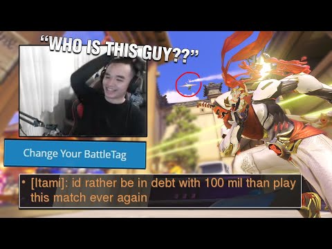 I changed my name in Overwatch and TROLLED my friend in competitive