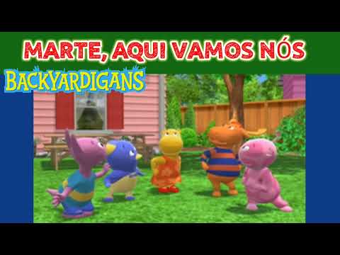 Os Backyardigans - Marte, Aqui Vamos Nós (Pablo, Tayrone, Uniqua, Tasha e Austin) Clips Musicais
