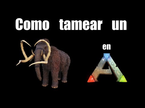 Como tamear/domar un Mamut en Ark Survival Evolved///Peter Alfario