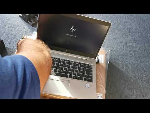 VHP EliteBook 840 G6 i5 8th Gen, opening for the first time2