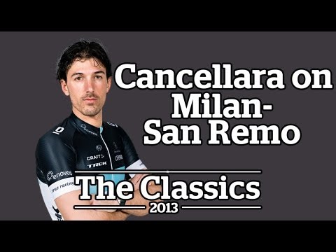 Cancellara on Milan-San Remo Classics race
