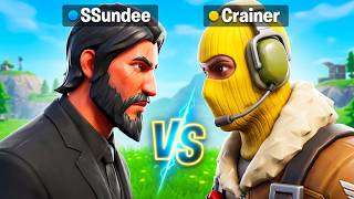 Crainer VS SSundee in FORTNITE! (Loot Battle)