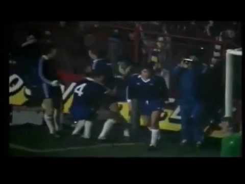 Man united 0-3 Everton 1976/77