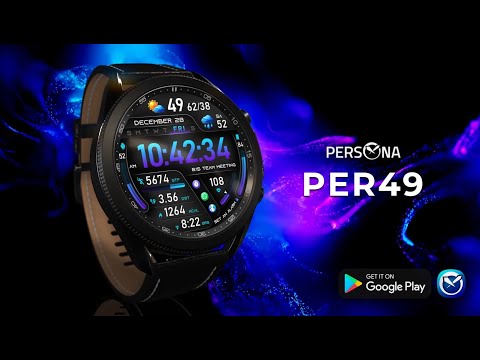 PER49 Digital Watch Face