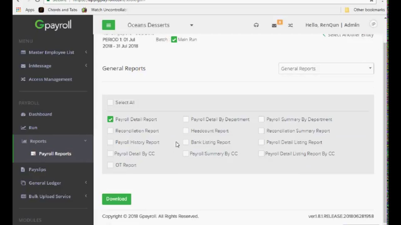[Guide] Downloading Payroll Reports
