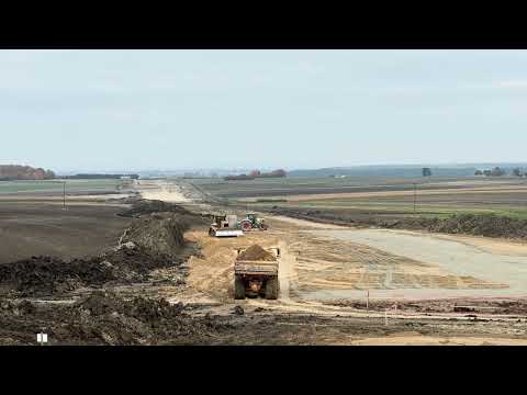 17 10 2025 12+000 Budowa drogi ekspresowej S17 odcinek Zamość Wschód Zamość Południe