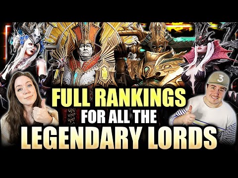 Legendary Lords FULL RANKINGS - All 16 Reviewed & Discussed ft. @slateopia ⁂ Watcher of Realms