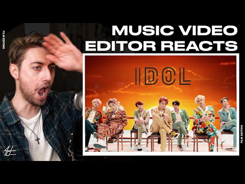 Video Editor Reacts to BTS 'IDOL' Official MV *Dies*