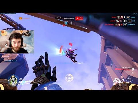 Overwatch Dafran Playing Top Ranked Zenyatta Against Fastest Genji God Necros