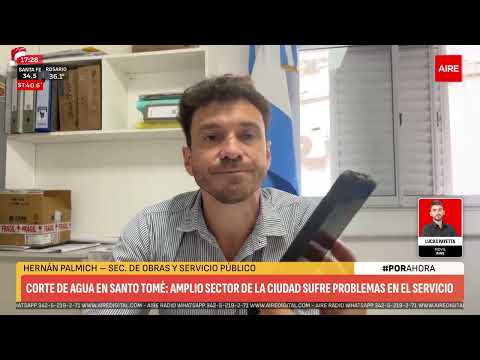 Baja presión de agua en Santo Tomé: un amplio sector de la ciudad sufre problemas en el servicio