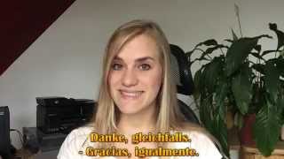 Aprender alemán - "Gracias" - A1