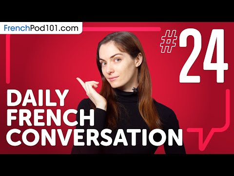learn how to use the verb to be in French Daily French Conversations 01