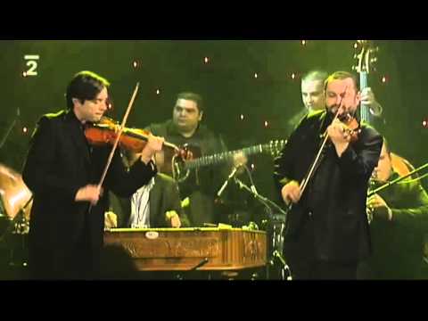 Marco Pillo (cimbalom), Ivan Herak (primas) and Roma Orchestra. part 2.