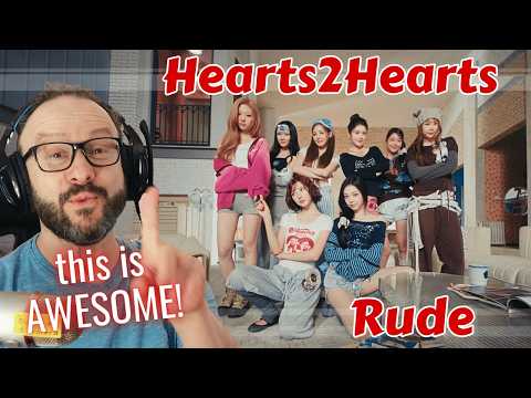 level up!!! Hearts2Hearts 하츠투하츠 'RUDE!' MV reaction