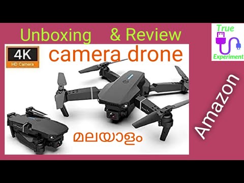 🚁🎮📸4K RC Camera Drone Unboxing/ Malayalam/ ക്യാമറ ഡ്രോൺ അൺ ബോക്സിങ് /True Experiment