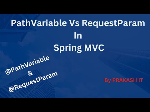 26-How To Work With PathVariable & RequestParam | @PathVariable | @RequestParam | Spring MVC