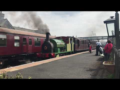 Illingworth leaving Embsay Station on the Branch Line Gala 2017